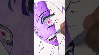 【鬼滅の刃】NEZUKO demon art! #イラスト #メイキング #illustration
