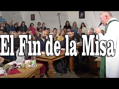 LA MISA SE ACABO? ES EL FIN DE LA MISA AL MENOS ASI LO HA VISTO MUCHOS SACERDOTES EN LA IGLESIA