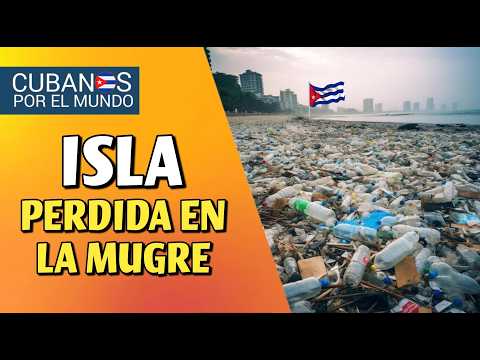 Basura en la playa de Cojímar, el verdadero rostro de Cuba y su cochambre socialista.