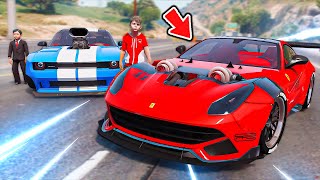 شريت سيارة جديدة وتحديت فيها صاحبي 😱🔥!! | فلم قراند