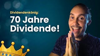 70 Jahre Dividende erhöht! 💸 DIESEN Dividendenkönig jetzt kaufen?