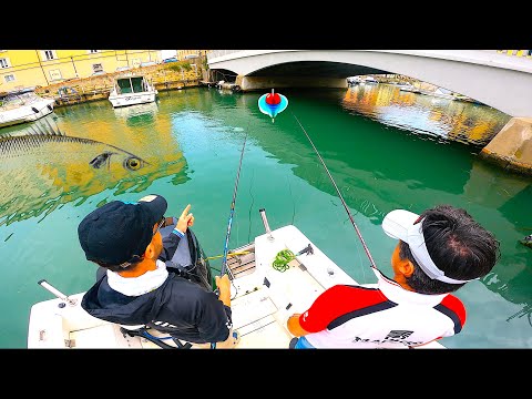 Spigole, Orate e Cefali con il GALLEGGIANTE! Pesca URBANA a Bolognese a Livorno con Saverio Rosa
