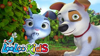 Bunny Hop | Nursery Rhymes & Kids Songs | LooLoo Kids