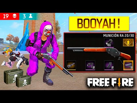 ME DIJERON QUE USARA ESTA ESCOPETA y ES MAS POTENTE por la ACTUALIZACION!! 😰 FREE FIRE