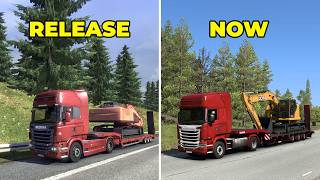 ETS2 RELEASE vs NOW