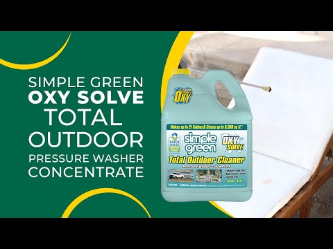 Simple Green Oxy Solve Total Outdoor Pressure Washer Cleaner