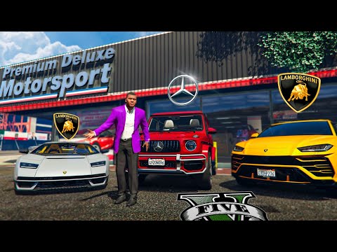 JUGANDO GTA 5 como VENDEDOR DE COCHES MILLONARIOS (MODS) - ElChurches
