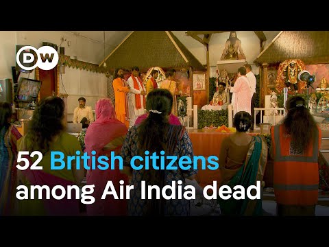 YouTube video thumbnail: Indian Community in London's 'Little Gujarat' Mourns Air India Dead