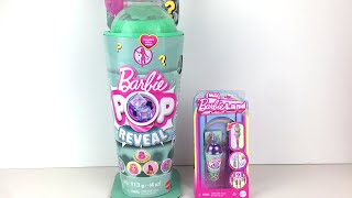 Barbie Pop Reveal Boba Doll & Mini Barbie Land Pop Reveal, Blind Bags & Slime ✨ Unboxing & Review