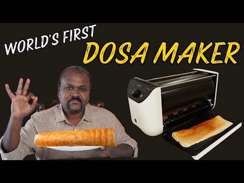 ஒரே நிமிஷத்துல தோசை ரெடி  😍 Automatic Dosa Maker 🇺🇸 USA🇺🇸