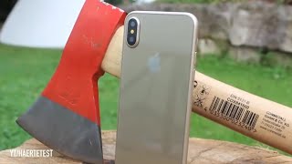 iPhone Xs Max Vs AXE 🪓 | Great Experiment ✨