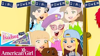 🌼 Vintage Girl Power 🌼 I Isabel & Nicki's Super Duper Twin Adventures | American Girl