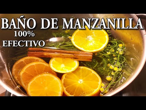 BAÑO DE MANZANILLA PARA ATRAER LA BUENA SUERTE, DINERO, FORTUNA, ÉXITO, LOTERÍA, Muy Efectivo