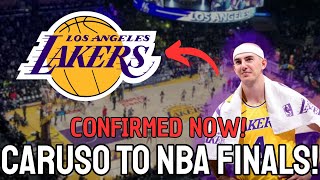 CONFIRMED! CARUSO RETURNS TO NBA FINALS! MAGIC JOHNSON APOLOGIZES TO THUNDER! L.A. LAKERS NEWS