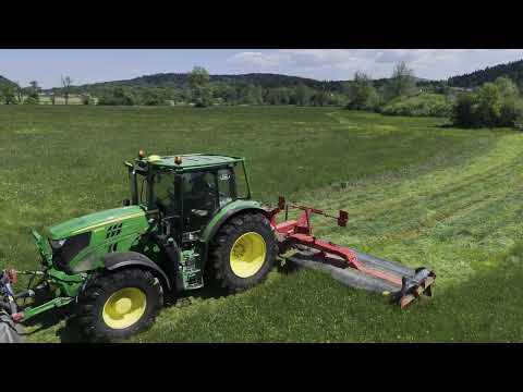 Mowing Grass  (+ Tedding, and Raking) in Southeast Slovenia [Dolenjska]
