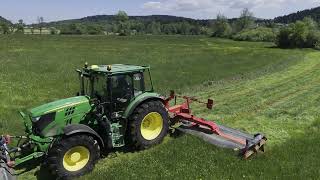Mowing Grass  (+ Tedding, and Raking) in Southeast Slovenia [Dolenjska]