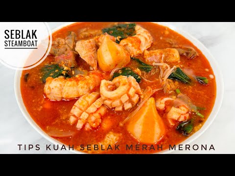 RESEP SEBLAK KHAS BANDUNG SUPER DUPER MANTUL PAKE ISIAN STEAMBOAT & TIPS KUAH SEBLAK MERAH MERONA