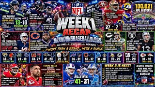 🔥NFL WEEK 1 WAS INSANE! Seahawks Thriller, Giants Beat Cowboys, Chiefs Dominate + MAJOR Injuries! 🏈🚨