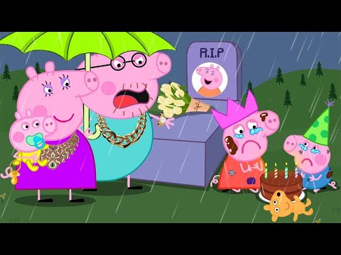 Zombie Apocalypse  Alien Zombies Appear in Peppa Pig's bedroom  Peppa Pig Funny Anmation