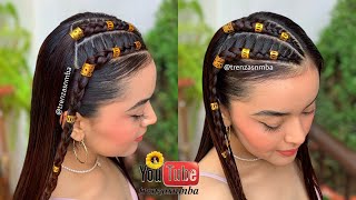 Peinados con trenzas sencillas y bonito, peinado juvenil