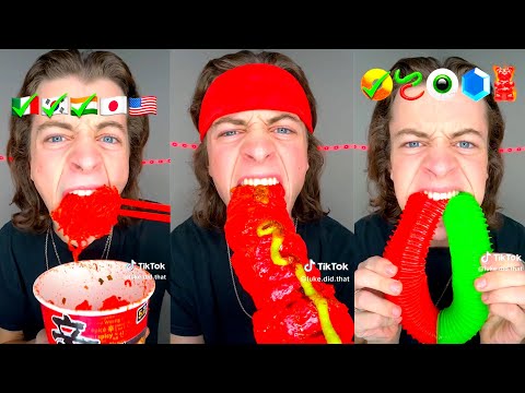 *1 HOUR* LukeDidThat Extreme Spicy Challenge Shorts Compilation 2024 - Daily Fun