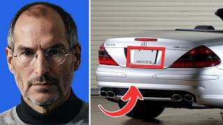 Why Steve Jobs Drove WITHOUT a License Plate