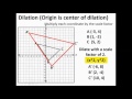 Exploring Dilations on a Coordinate Plane
