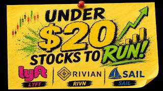 Best Stocks Under $20 To Buy! LYFT, Rivian, Sail Point Stocks! #stockmarket #pennystocks