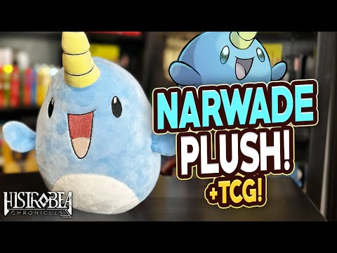 The Norcloh Region's Narwade is now a PLUSH! 🇨🇦🐳  +Histrobea Chronicles TCG BOOSTER PACKS!