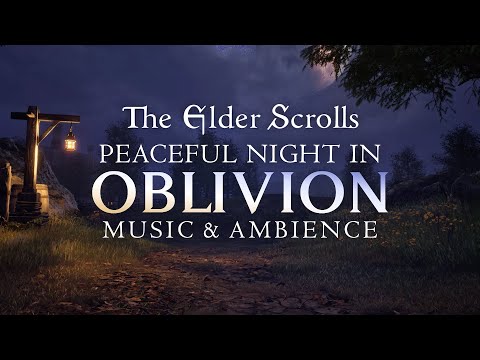 The Elder Scrolls Music & Ambience | Peaceful Night in Oblivion with @lostmusicco