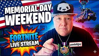 🔴 FORTNITE LIVE 🔥 Patriotic Dubs All Weekend 🏆