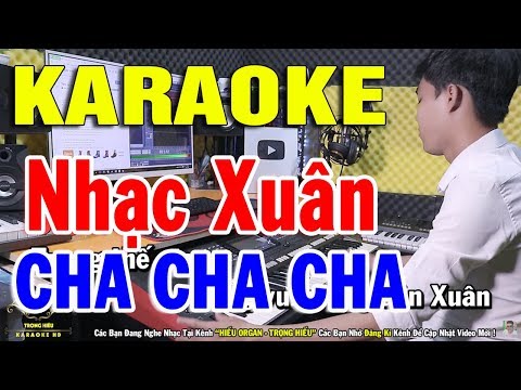 Karaoke Nhạc Xuân 2020 | Liên Khúc Cha Cha Cha Xuân Canh Tý | Karaoke Nhạc Tết Nguyên Đán 2020