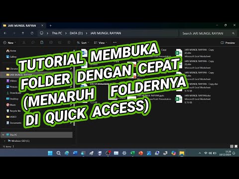 Cara Membuka Folder Dengan Cepat di File Explorer Windows 11-Efektif Untuk Folder Yang Sering Dibuka