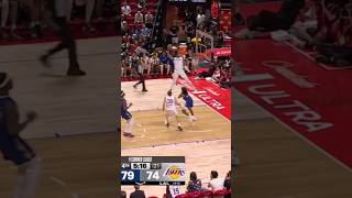 Adou Thiero Head above the rim! #nba #losangeleslakers #nbasummerleague