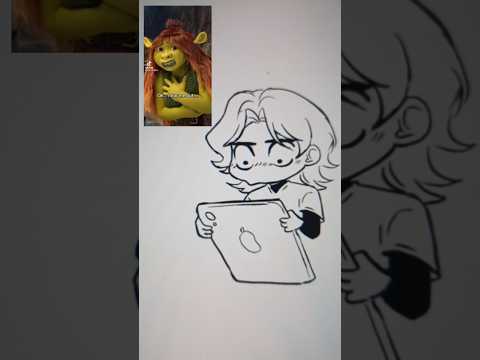 Shreks Daughter Reaction :0 #shrek #skrek5