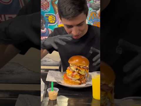Hambúrguer de 1, 10 e 100 reais, qual o melhor? #mrbeast #comedia #humor #shorts