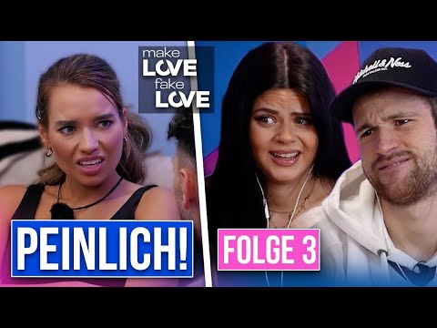 Wieso sind die Männer so PEINLICH?! 🤯 | MAKE LOVE, FAKE LOVE (Folge 3 Reaktion)