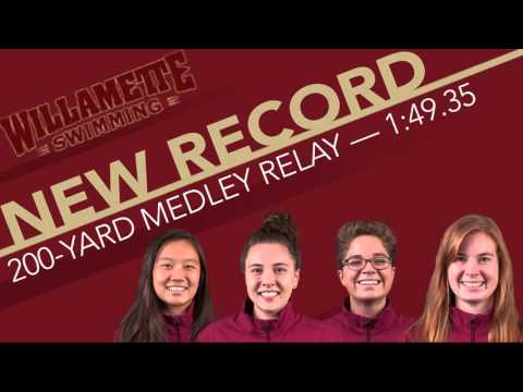 Willamette swim records fall at NWC Championships