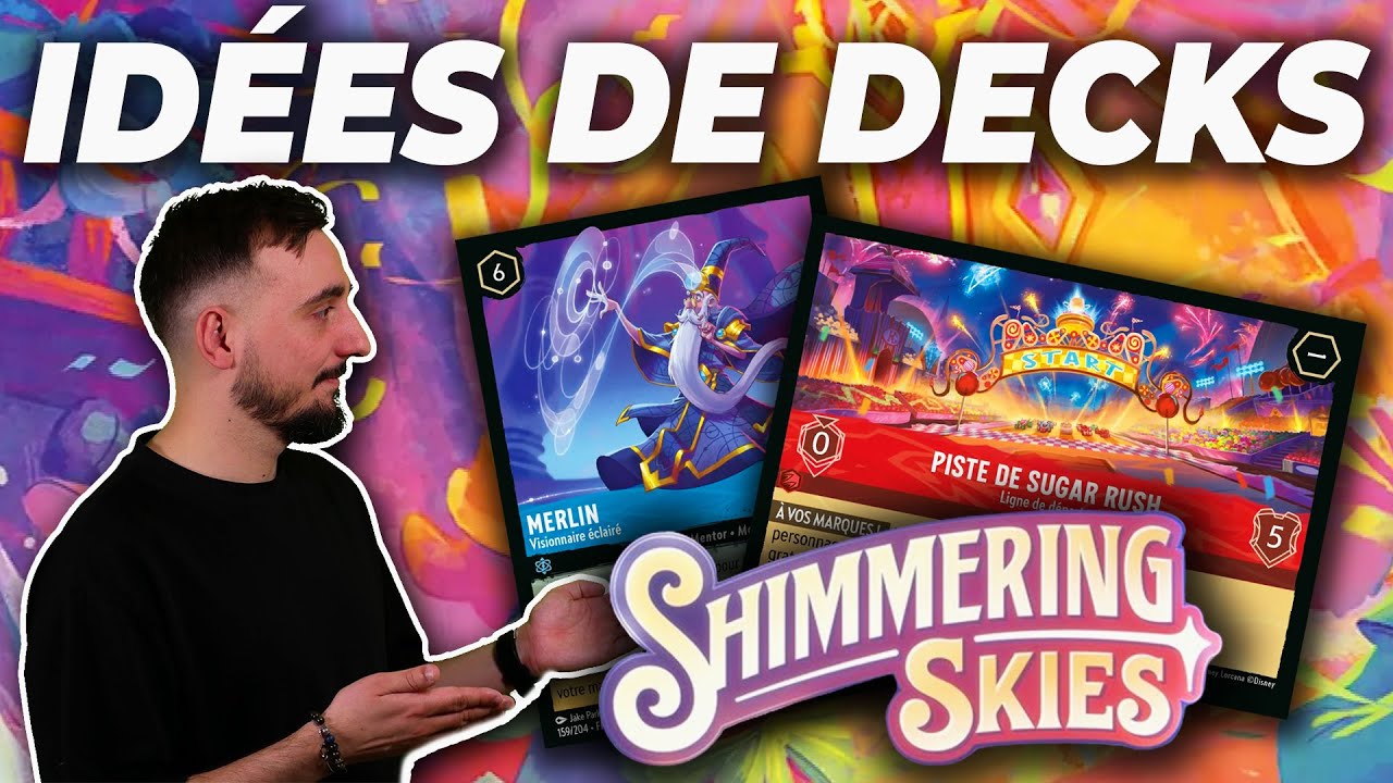 3 IDÉES DE DECKLISTES EXOTIQUES CHAPITRE 5 LORCANA ! GRIS/ROUGE ENFIN COMPLET ?!