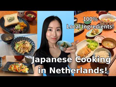 What I Eat in a Day: Japanese Mom Cooking with 100% Dutch Ingredients!