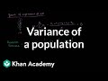 Understanding Population Mean and Variance