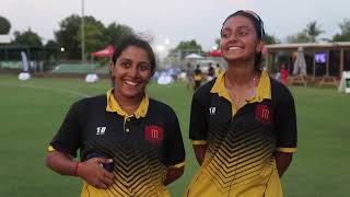 2026 Aug 13: ICC Next Gen v Canada Women's U19 post-match interview with Saanvi Sood & Palak Chauhan