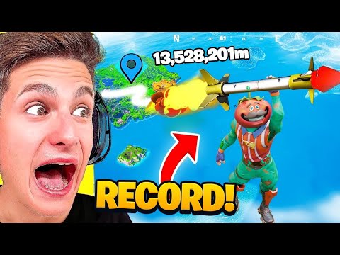 HO BATTUTO 10 WORLD RECORD SU FORTNITE OG!! *INCREDIBILE*