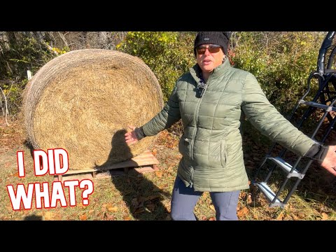 You'll NEVER Guess What I Just Did with This Hay Bale!!