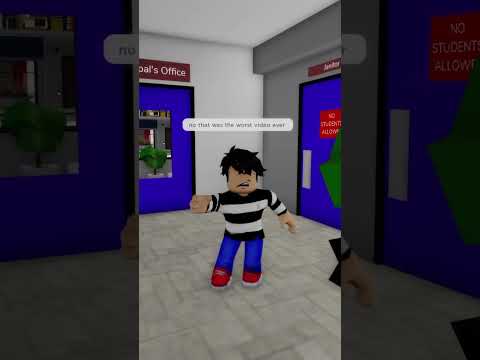 MEAN KAREN DIDNT LET JAMESXPLAZ FOLLOW HIS DREAM ? #roblox #brookhavenrp #shorts