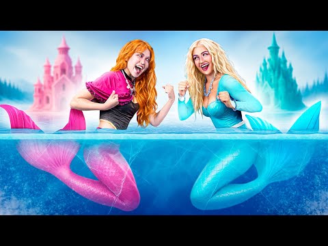 Frozen Elza ve Anna'dan Güzel Denizkızlarına!