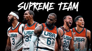 THE BEST BASKETBALL TEAM EVER ASSEMBLED...