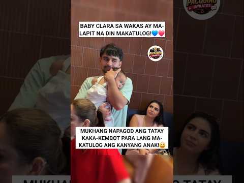 SA WAKAS MALAPIT NA DIN NA MAKATULOG SI BABY CLARA! #mannypacquiao #jinkeepacquiao #shorts