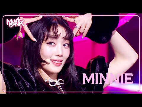 HER - MINNIE 민니 ((G)I-DLE (여자)아이들)) [Music Bank] | KBS WORLD TV 250124