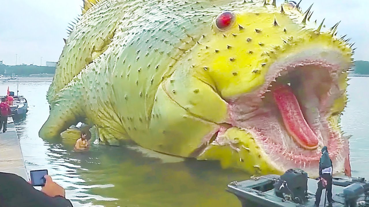 20 Largest Creatures Found In The Sea This Year